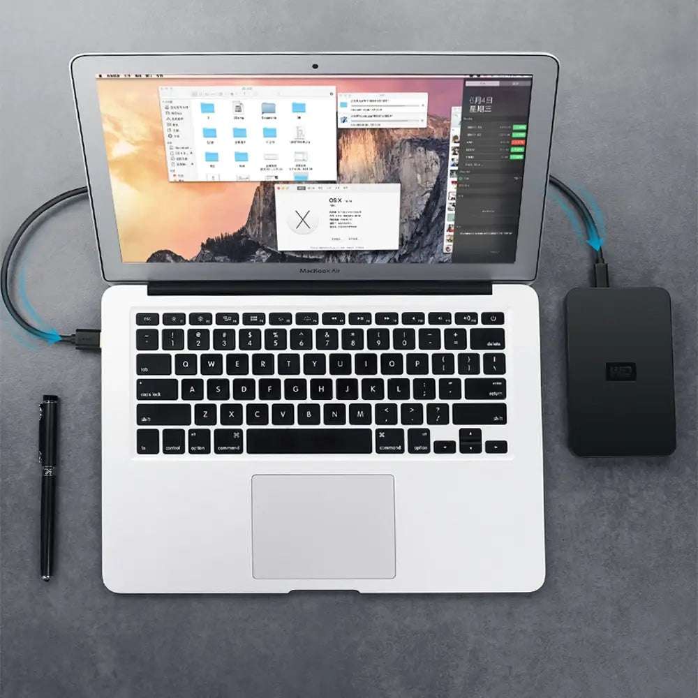 Ugreen Mini USB Cable | 480 Mbps Data Transfer & Charging (0.25m) - MIZO.at