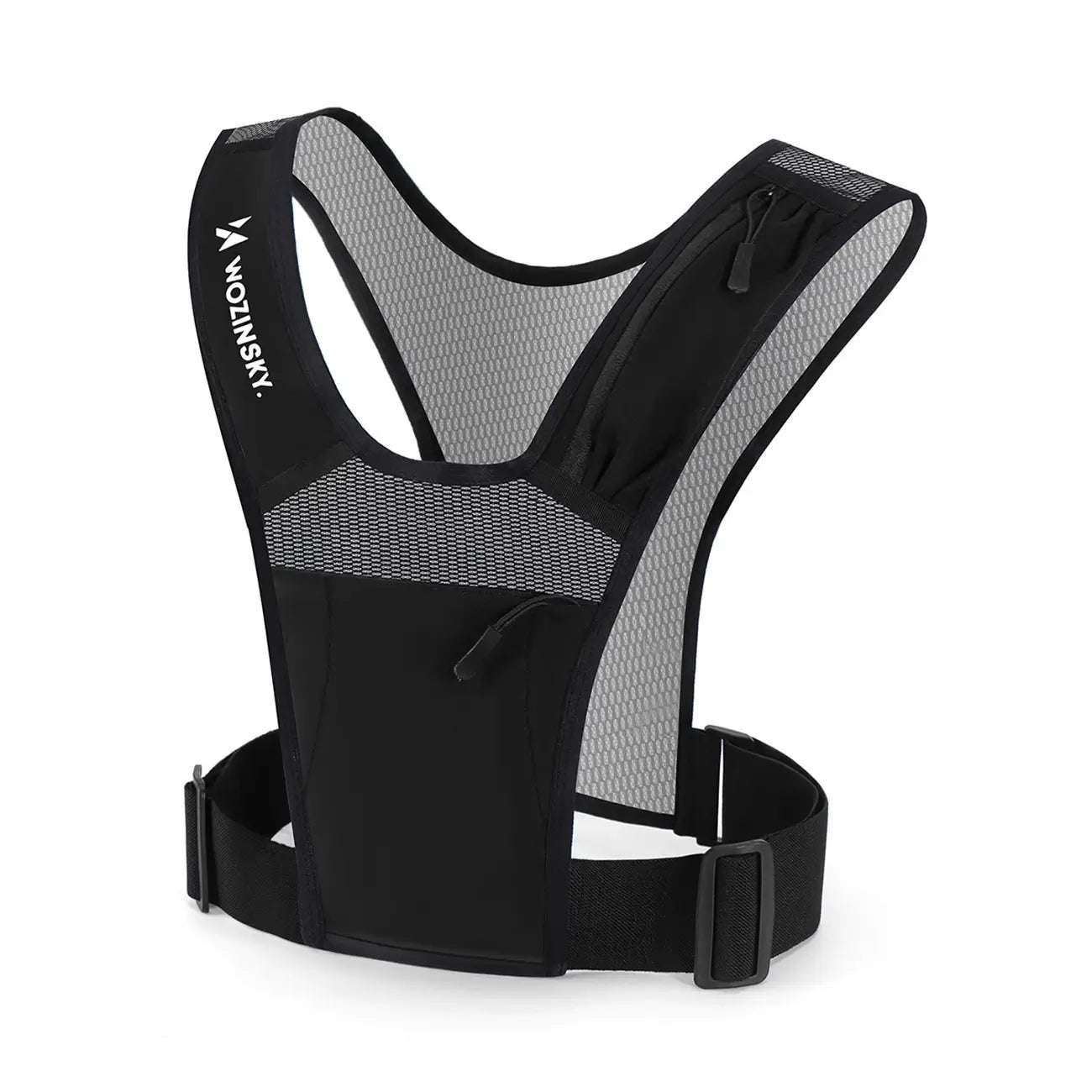 Wozinsky WKDB1 Reflective Running Vest | Lightweight & Adjustable - MIZO.at
