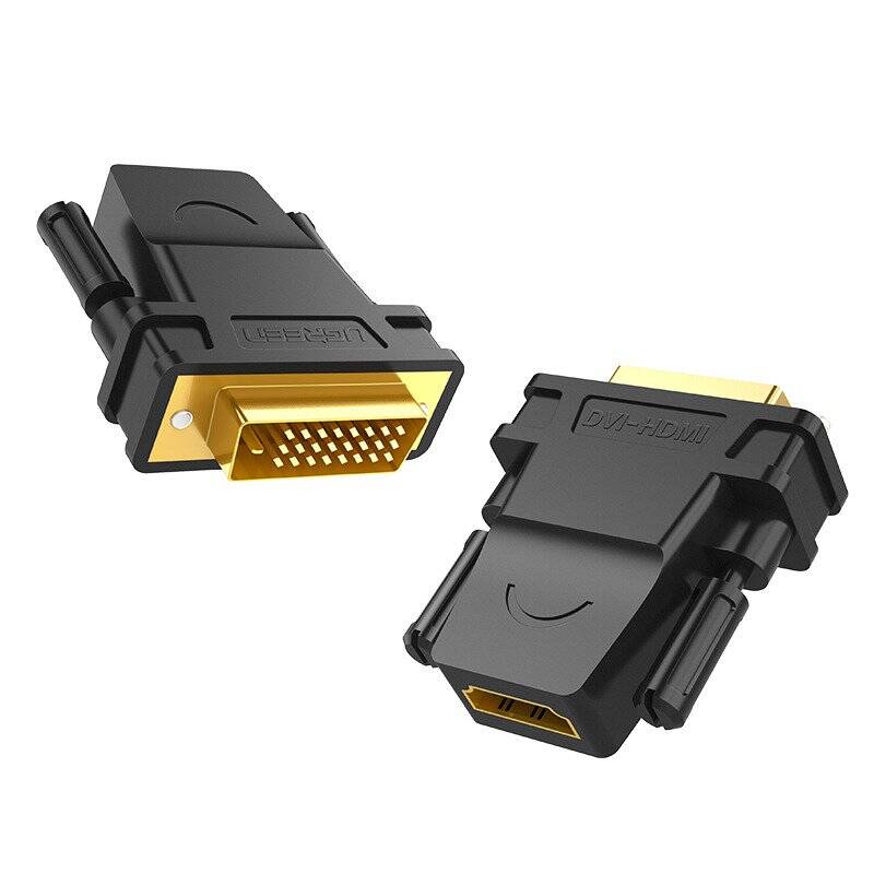 Ugreen Full HD DVI to HDMI Adapter | Black, 1080p Support - MIZO.at