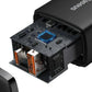 Baseus 2-in-1 Schnellladegerät 20W – Dual USB Adapter Weiß - MIZO.at