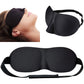 3D Sleep Mask Black – Adjustable Eye Mask with Comfort Padding