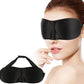 3D Sleep Mask Black – Adjustable Eye Mask with Comfort Padding