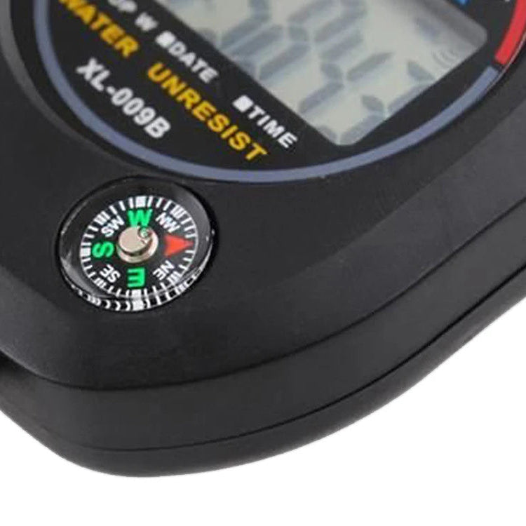 Digitale Stoppuhr mit Kompass, Timer und Alarm