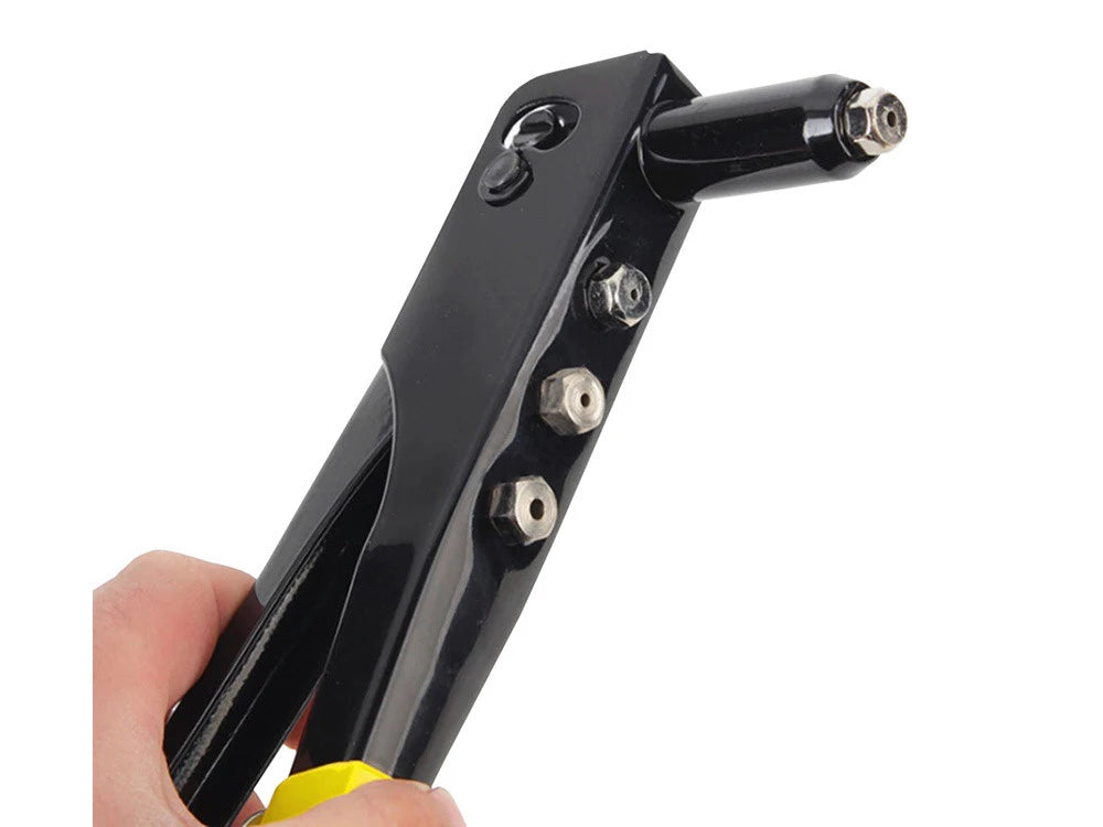 Hand Rivet Pliers with 4 Nozzles – For Blind Rivets 2.4–4.8 mm