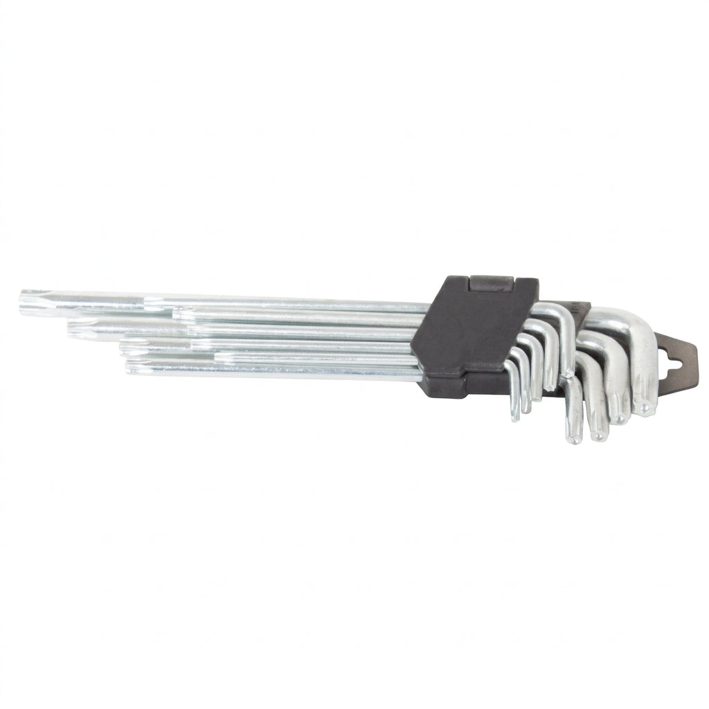 9-teiliges Inbus- und Torx-Schlüsselset – 1,5–10 mm