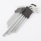 9-teiliges Inbus- und Torx-Schlüsselset – 1,5–10 mm