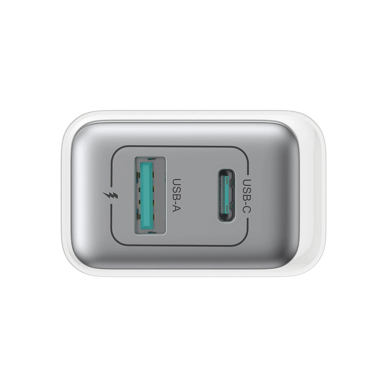 Joyroom JR-TCF15 30W Dual-Port Charger (USB-C & USB-A) | White - MIZO.at