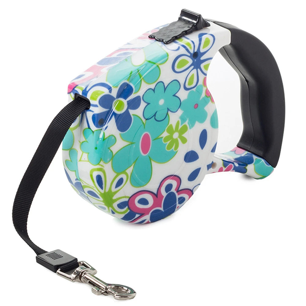 Automatic Dog Leash 5 m up to 15 kg – with Stop and Lock Function
