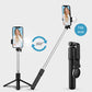 Selfie Stick WR1YXS 0,71 m Stativ mit Rundlampe – Schwarz - MIZO.at