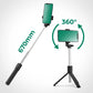 Selfie Stick WR1YS 0,7 m Teleskopstativ für Handys – Schwarz - MIZO.at