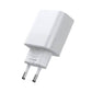 Tech-Protect Ladegerät 20W - USB-C PD & USB-A QC 3.0, Weiß mit Kabel - MIZO.at