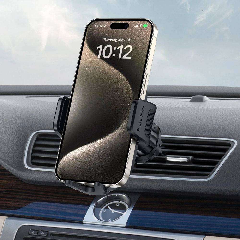 Tech-Protect V7 Car Phone Holder for Cockpit | Air Vent | Black - MIZO.at