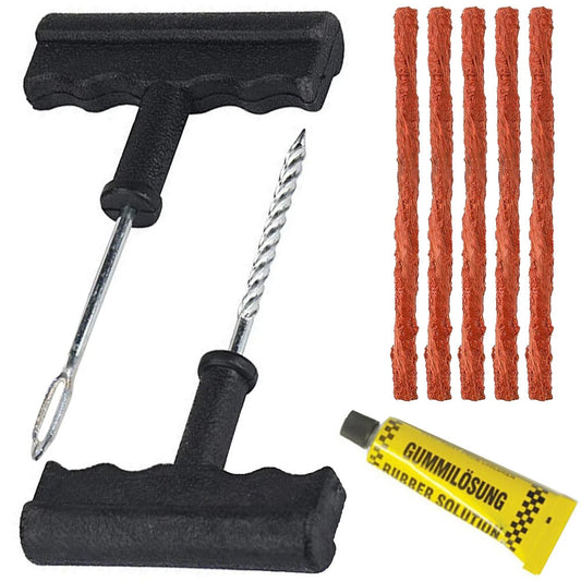 Reifenreparaturset für schlauchlose Reifen – 5 Reparaturschnüre