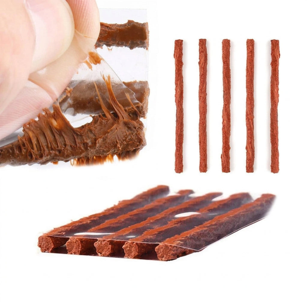 Reifenreparaturset für schlauchlose Reifen – 5 Reparaturschnüre