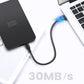 Ugreen Mini USB Kabel 0,25m - 480 Mbit/s Daten & Laden - MIZO.at