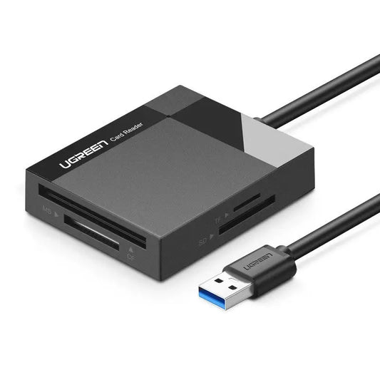 UGREEN Memory Card Reader CR125 30231 | USB 3.0, 4-in-1, 5Gb/s - MIZO.at