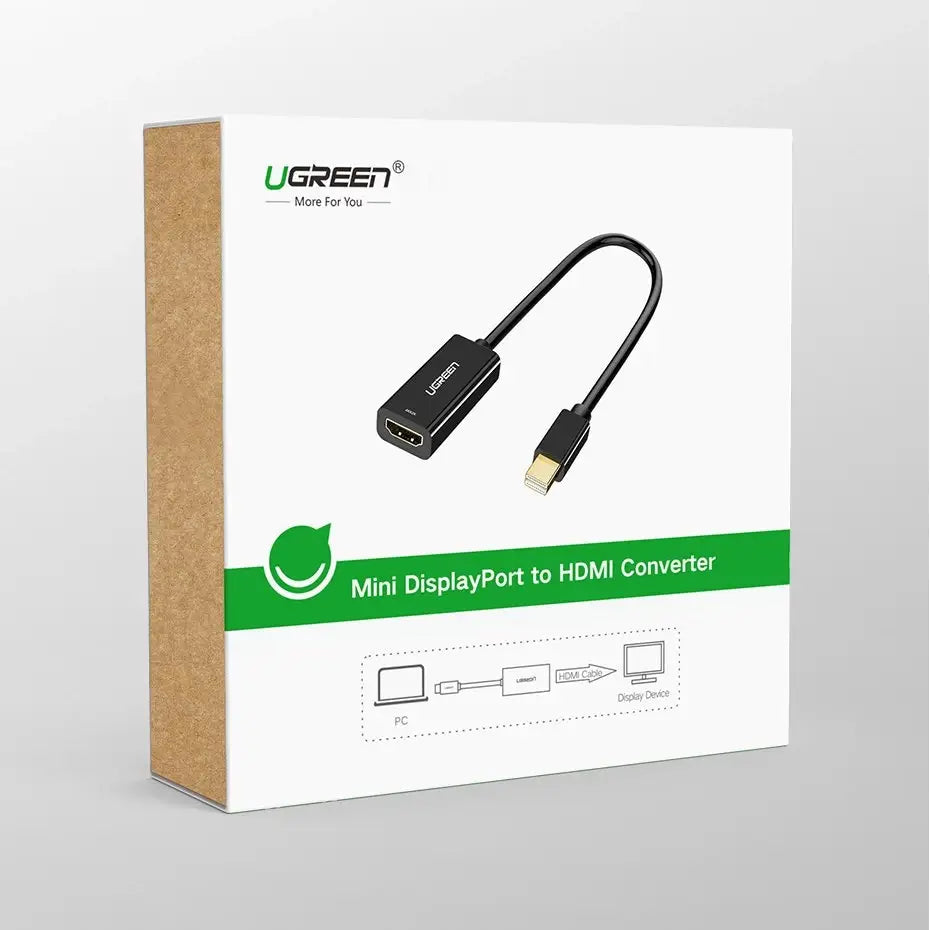 Ugreen MD112 Mini DP to HDMI Adapter | Full HD 1080p - MIZO.at