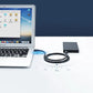UGREEN USB 2.0 Kabel A Stecker auf A Stecker 2m Schwarz - MIZO.at