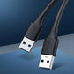 UGREEN USB 2.0 Kabel A Stecker auf A Stecker 2m Schwarz - MIZO.at