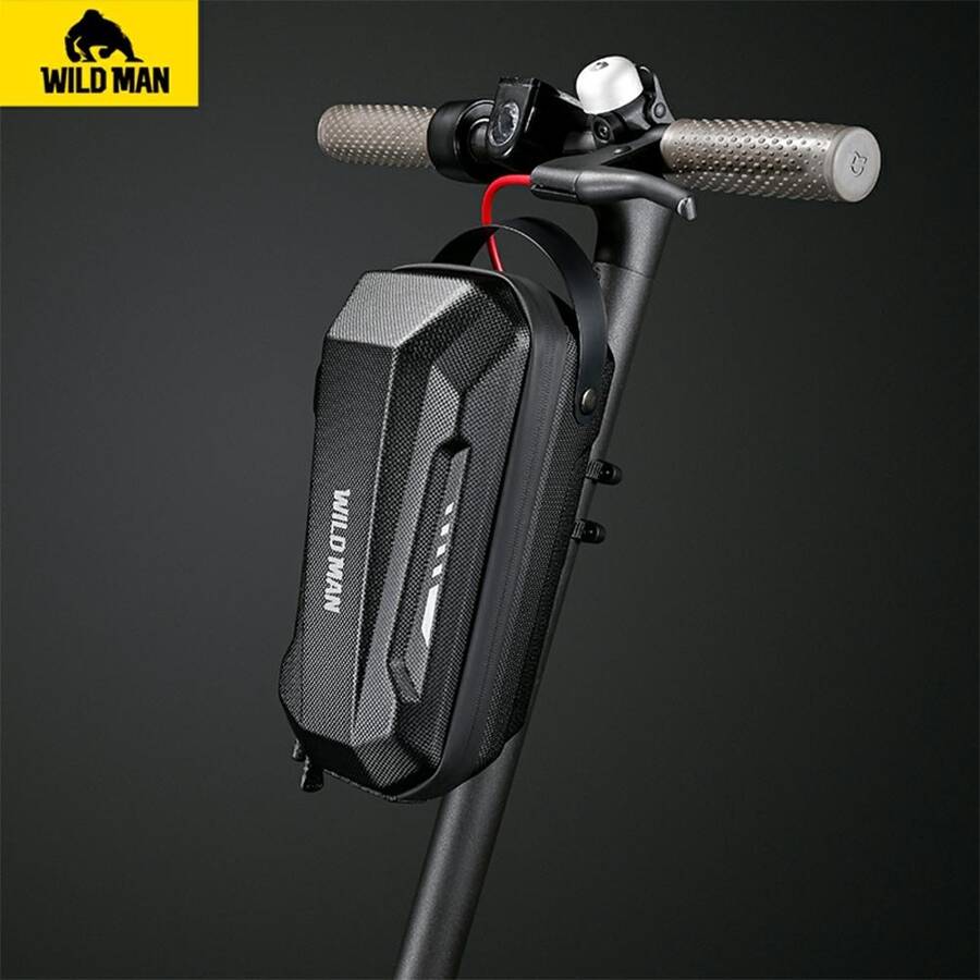 WILDMAN Scooter Frame Bag GD9X Plus | Black | Convenient Storage - MIZO.at