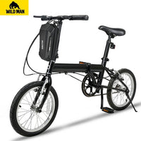 WILDMAN Scooter Frame Bag GD9X Plus | Black | Convenient Storage - MIZO.at