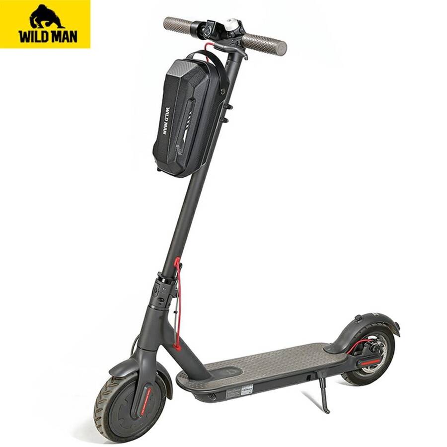 WILDMAN Scooter Frame Bag GD9X Plus | Black | Convenient Storage - MIZO.at