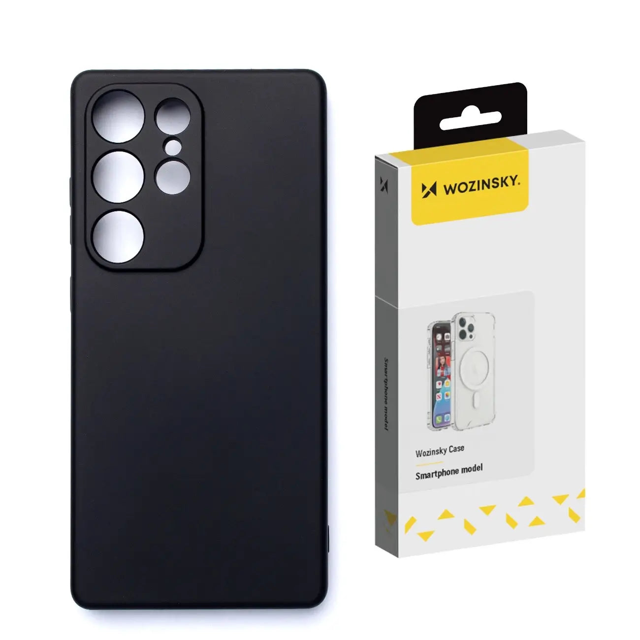 Wozinsky Soft Case for Samsung Galaxy S25 | Black TPU Cover - MIZO.at