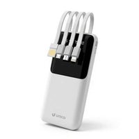 PB1702W Powerbank 10.000 mAh mit Display – Weiß - MIZO.at