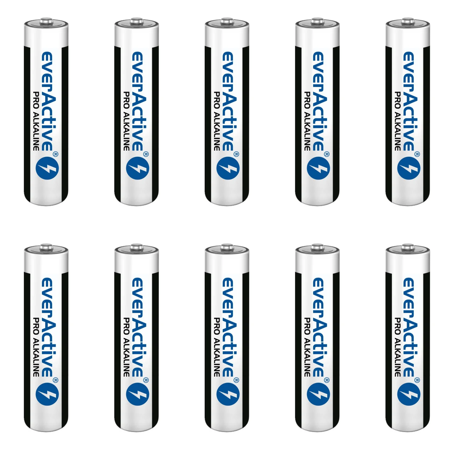 10er Pack everActive Pro AAA LR03 Alkaline Batterien 1,5V - MIZO.at