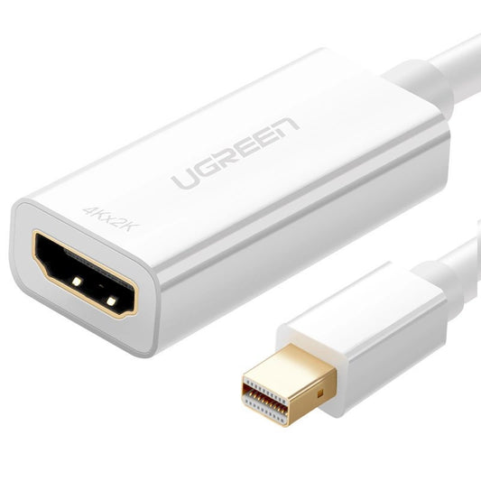 Ugreen Mini DisplayPort to HDMI Adapter | Full HD 1080p, White - MIZO.at
