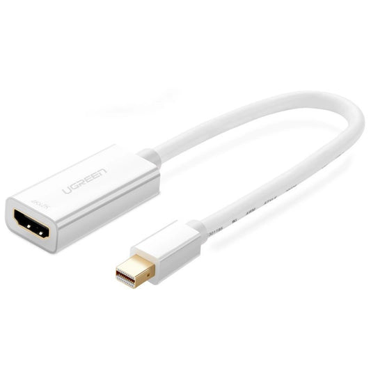 Ugreen Mini DisplayPort to HDMI Adapter | Full HD 1080p, White - MIZO.at