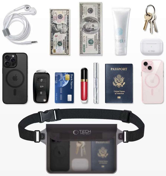 Tech-Protect UWP10 Wasserdichte Tasche 10" IPX8 Universal - MIZO.at
