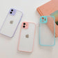 iPhone 12 Pro Max Milky Case Blau – Flexible Silikon Cover - MIZO.at