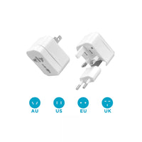 Unico Universal Reiseadapter 150 Länder Weiß