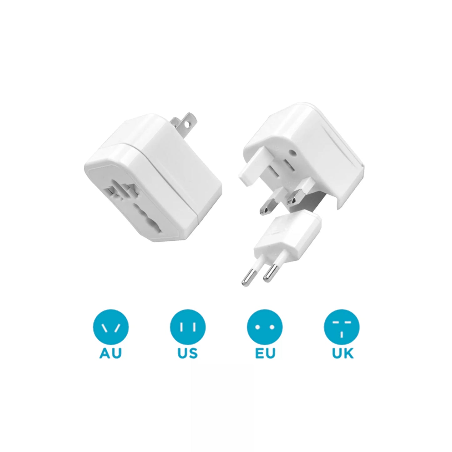 Unico Universal Reiseadapter 150 Länder Weiß