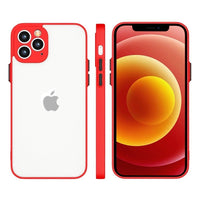 Samsung S21+ Milky Case | Red Flexible Silicone Cover - MIZO.at