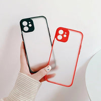 Samsung S21+ Milky Case | Red Flexible Silicone Cover - MIZO.at