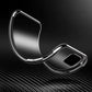 Samsung S22 Clear Case Schwarz – Metallic Frame TPU Gel Schutzhülle - MIZO.at