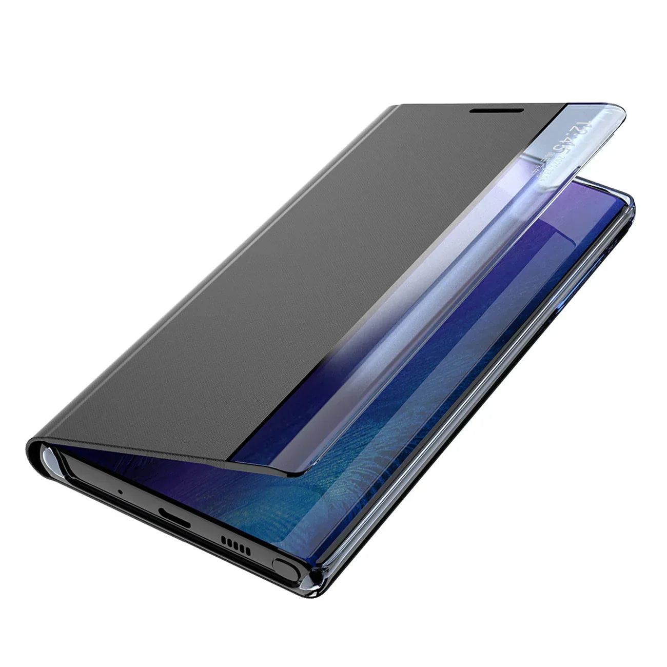 Samsung S24 Ultra Case | Sleep View Flip Cover with Smart Display - MIZO.at