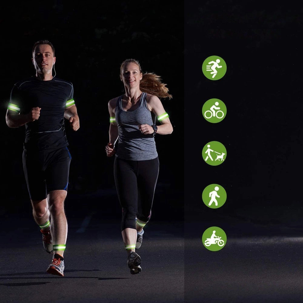 Reflective Running Armband | High Visibility Safety Band - MIZO.at