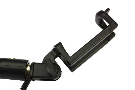 PT-Line Selfie Stick Kabelgebunden – Türkis 78cm Teleskopstab - MIZO.at