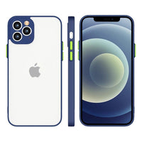 Samsung A72 Milky Case | Navy Blue Flexible Silicone Cover - MIZO.at