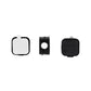 Blue Star PJ-OCZ7 Magnetische Kabelhalter – Schwarz, 3er-Set