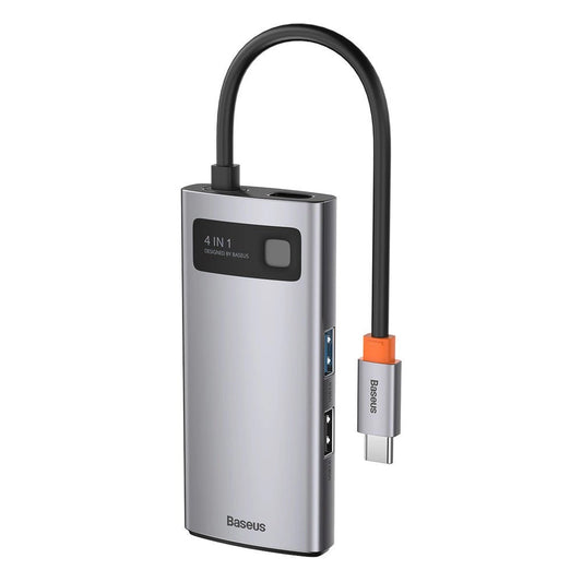 Baseus 4-in-1 USB-C HUB | 100W Power Delivery, 4K HDMI, USB 3.2 - MIZO.at