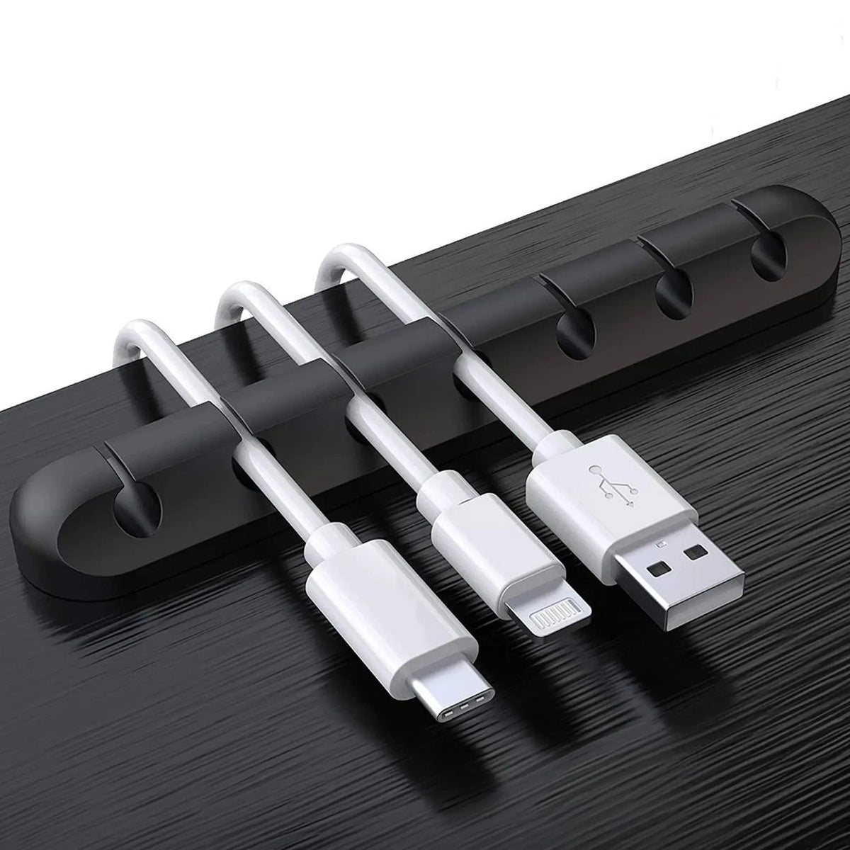 Blue Star PJ-OCZ8 Kabelorganizer – 7 Kabel, Schwarz