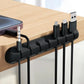 Blue Star PJ-OCZ8 Kabelorganizer – 7 Kabel, Schwarz