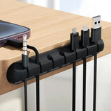 Blue Star PJ-OCZ8 Kabelorganizer – 7 Kabel, Schwarz