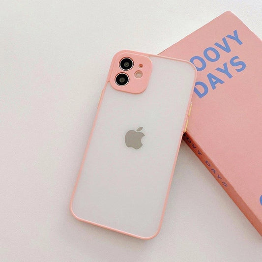 Samsung S21+ Milky Case | Pink Flexible Silicone Cover - MIZO.at