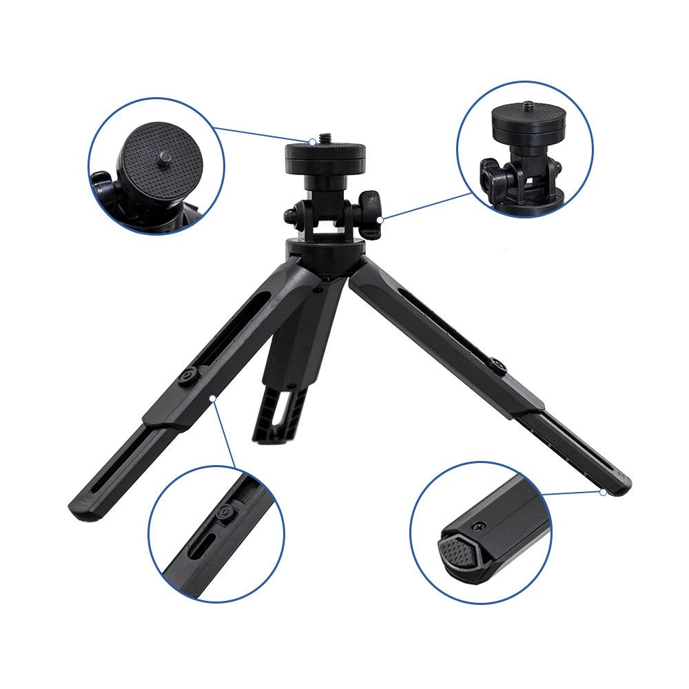 360° Rotary Mini Tripod Stand | Camera & Phone Mount - MIZO.at