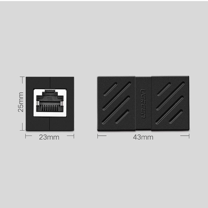 UGREEN Cat 7 RJ45 Connector | High-Speed Ethernet Cable Adapter - MIZO.at